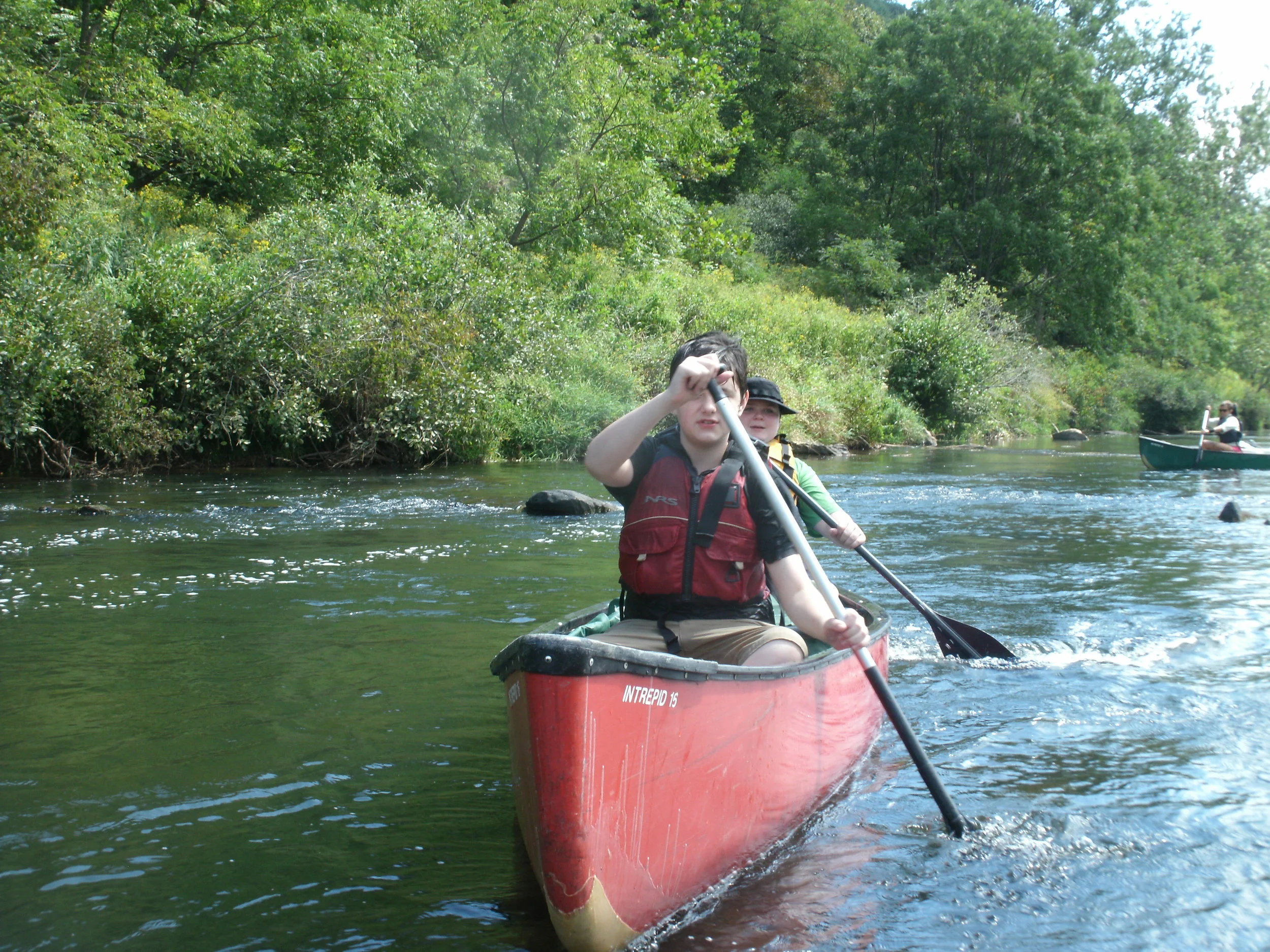 8th Grade Canoe Trip