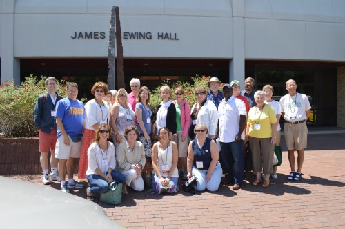 The Delta Center for Culture and Learning recently provided a tour to teachers from the National Conference of Geography Educators.