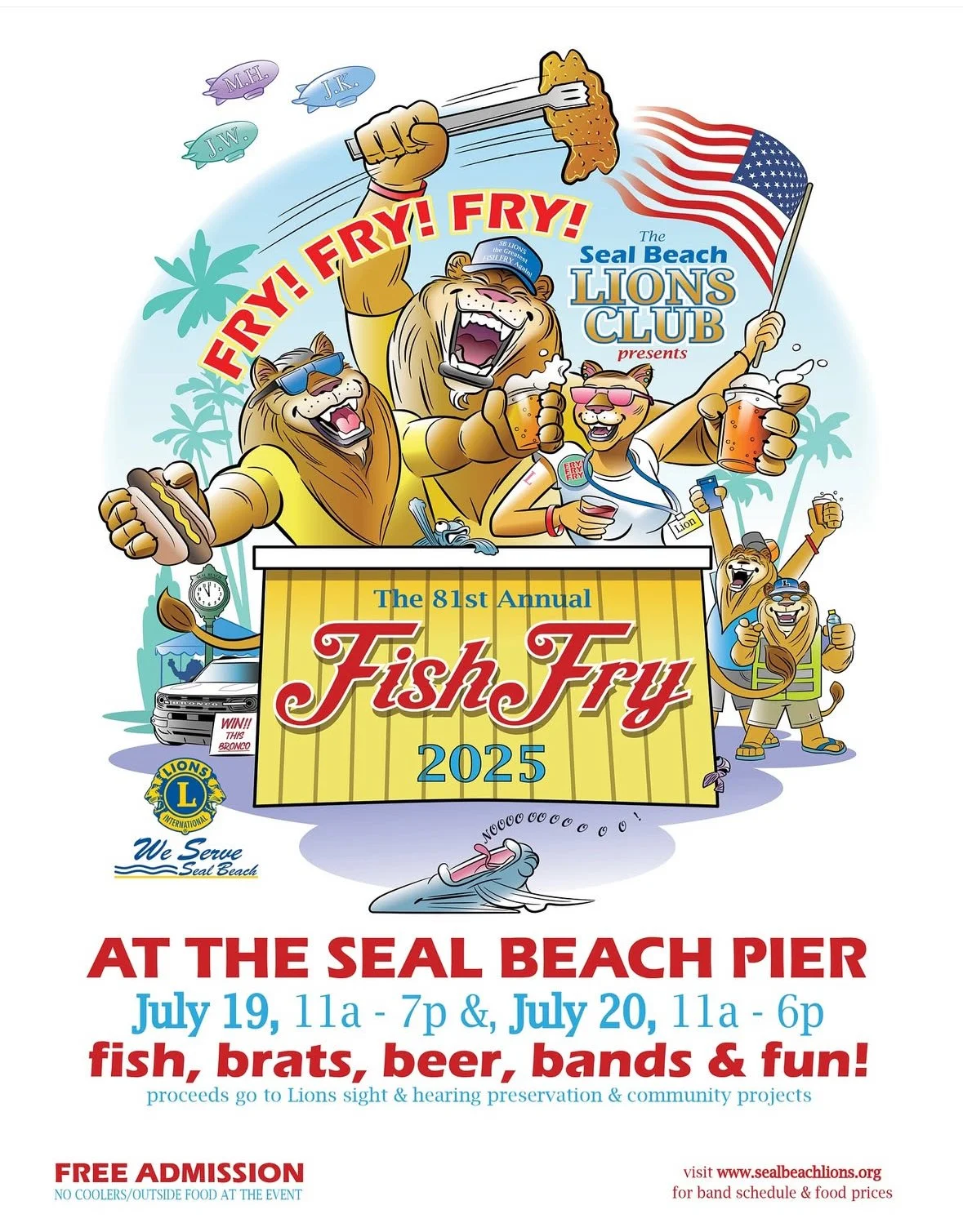 Annual Fish Fry - Seal Beach Lions Club