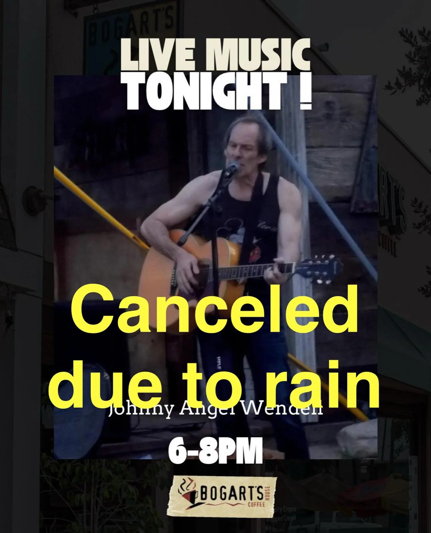 Sorry we had to cancel due to rain. But come on by for a hot beverage to warm you up!☕️🫖☔️