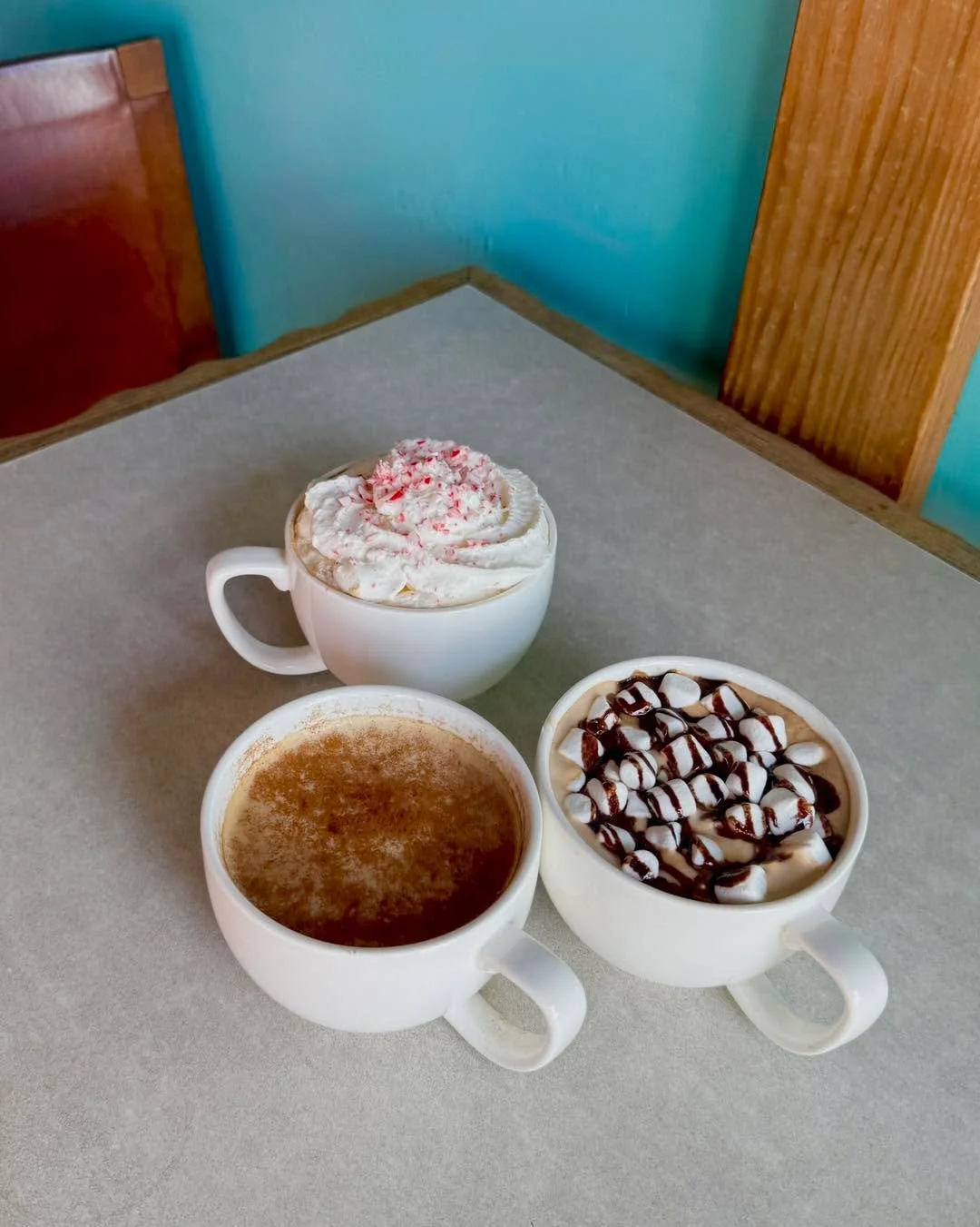 Take a seat and sip on our holiday favorites ☕️🎄