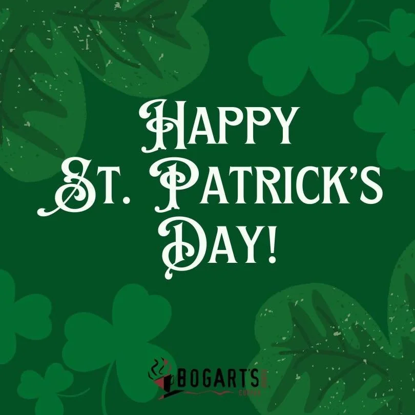 Happy St. Patrick&rsquo;s Day! ☘️ 
Come celebrate with us today and treat yourself to a Shamrock Milkshake 🥤

And if you don&rsquo;t have plans tonight, join us for Open Mic Night starting at 6:30. 

We can&rsquo;t wait to see you! 🎶