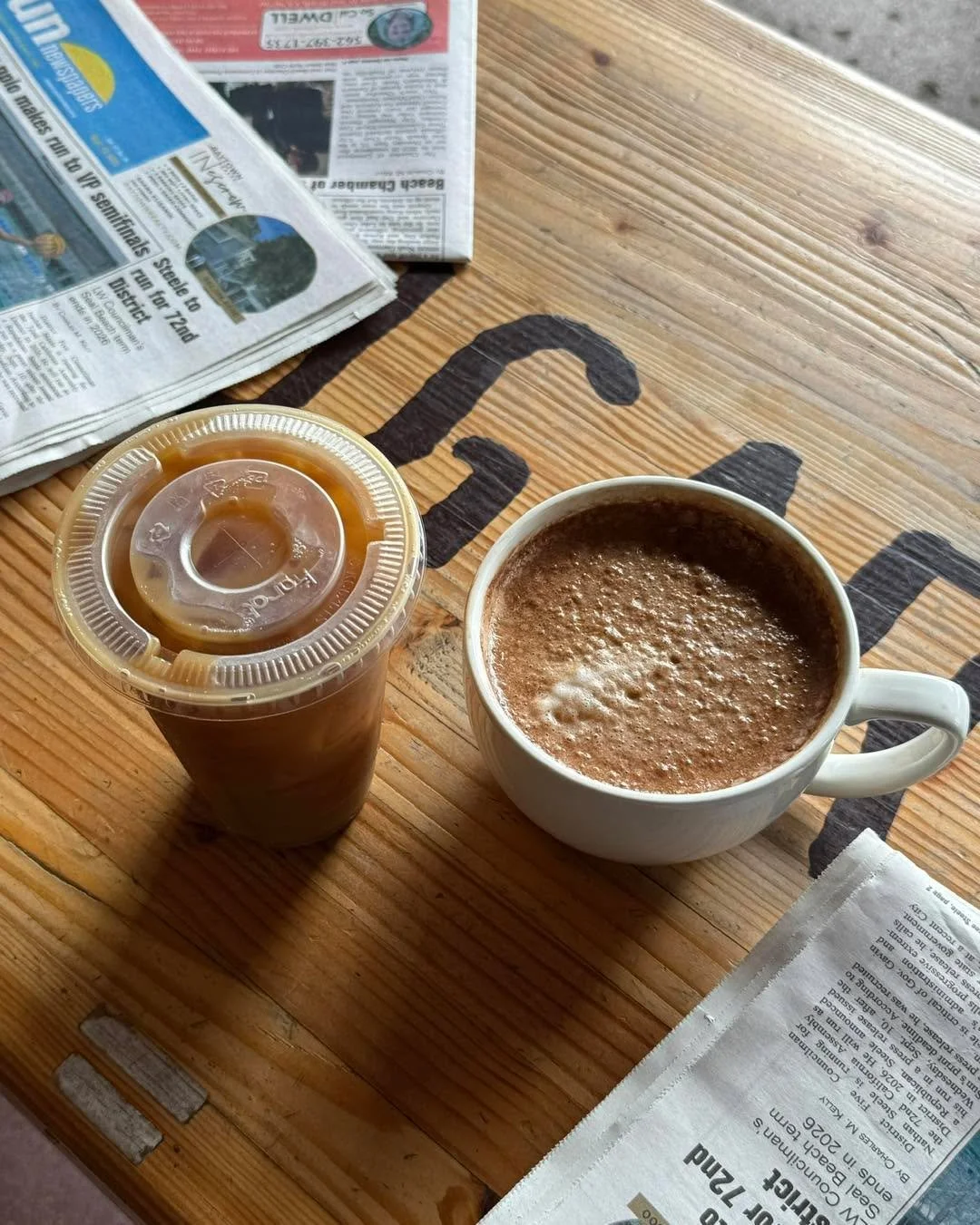 Whether you&rsquo;re in the mood for iced or hot, Bogart&rsquo;s has your coffee ready ☕💫