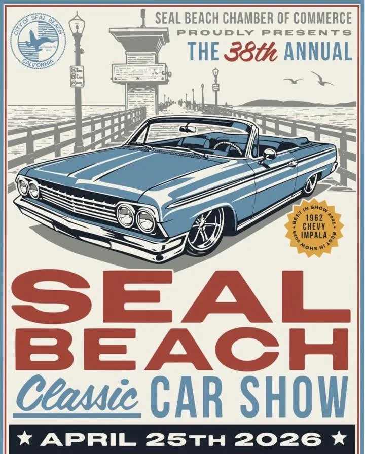 The 38th Annual Seal Beach Classic Car Show is coming to Main Street, right across from Bogart&rsquo;s 🚗☕ 
Mark your 25th of April, grab a coffee and enjoy one of the coolest car shows around!