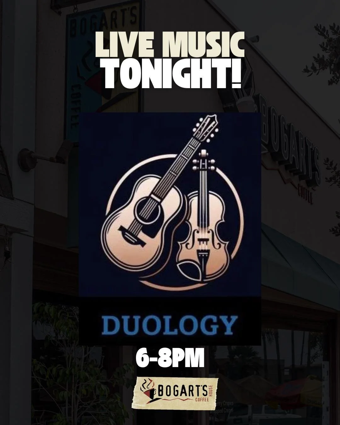 Tonight&rsquo;s musical guest is Duology 💫

Tim and Shelah have been performing together for over 10 years. Expressive harmonies and solid musicianship are their forte. They have combined their musical experience and expertise by arranging classic r