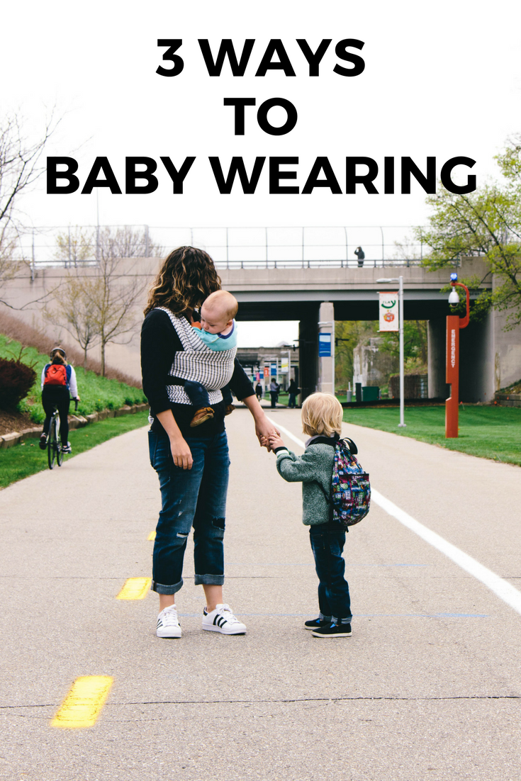 3 WAYS TO BABY WEARING image 5