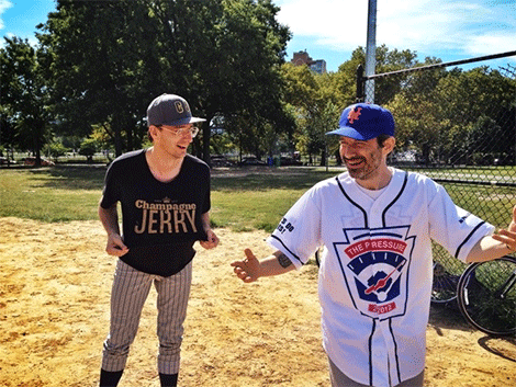 Champagne Jerry as part of MCA Day!