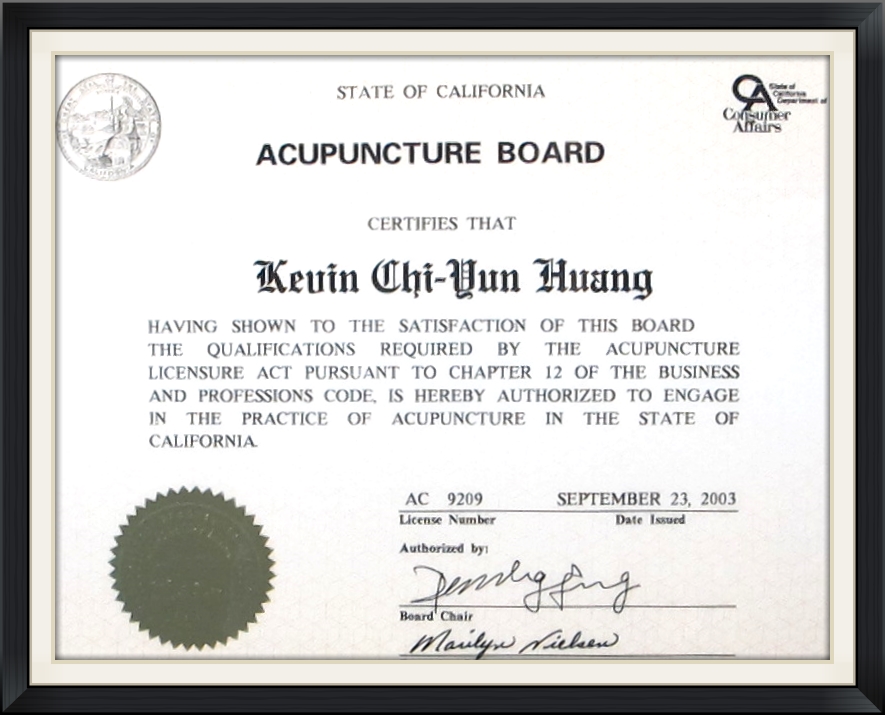 Acupuncture Dr. Huang