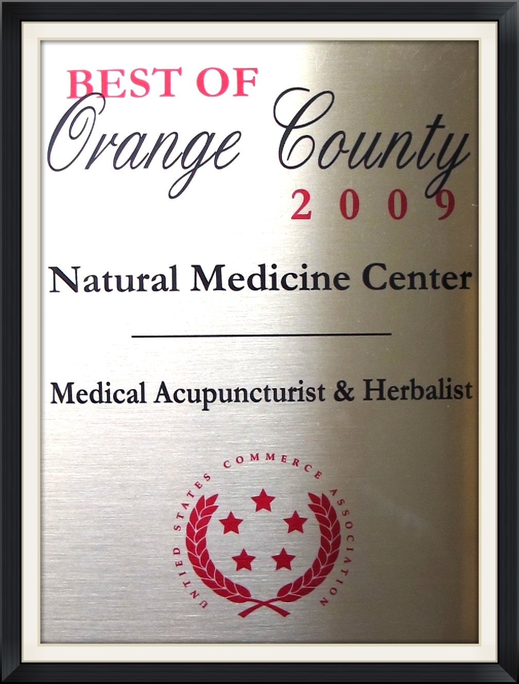 BEST OF ORANGE COUNTY - NATURAL MEDICINE CENTER