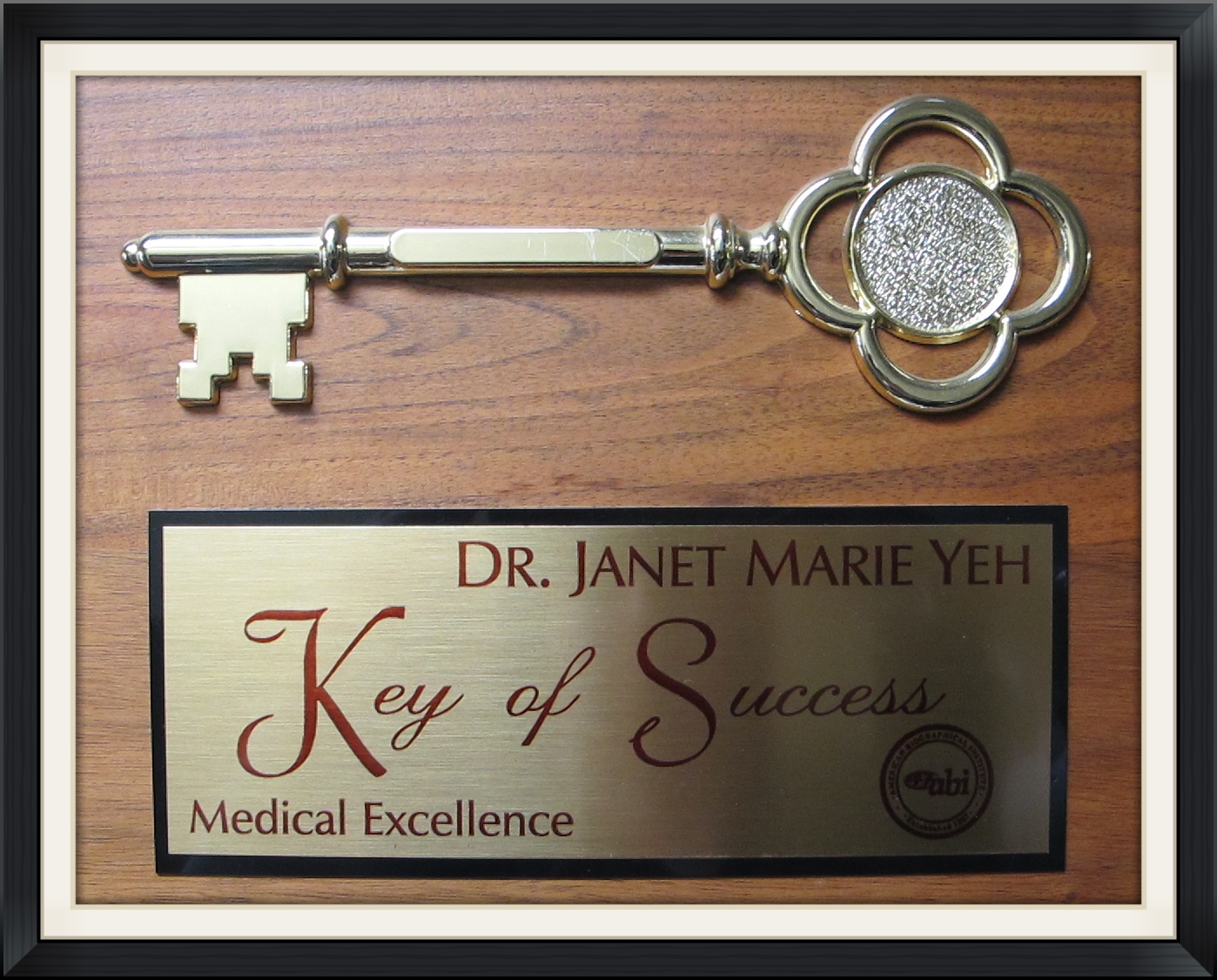 Medical Excellence Dr. Janet Yeh