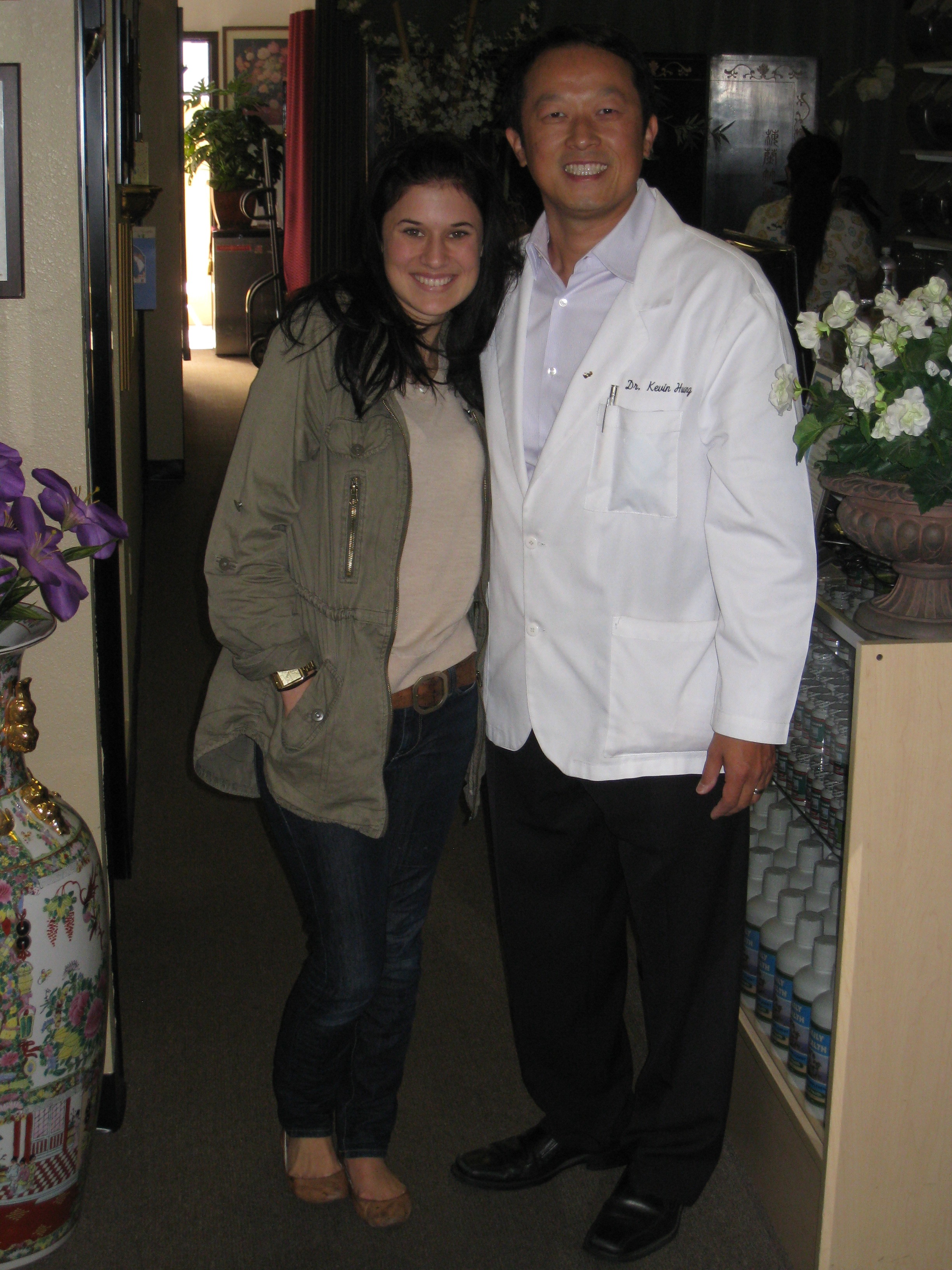 NO TREATMENT IN MY PAST HAS IMPROVED MY QUALITY OF LIFE AS MUCH AS YOUR CLINIC HAS | I WILL ALWAYS GO TO NATURAL MEDICINE | I AM THANKFUL FOR DR. HUANG