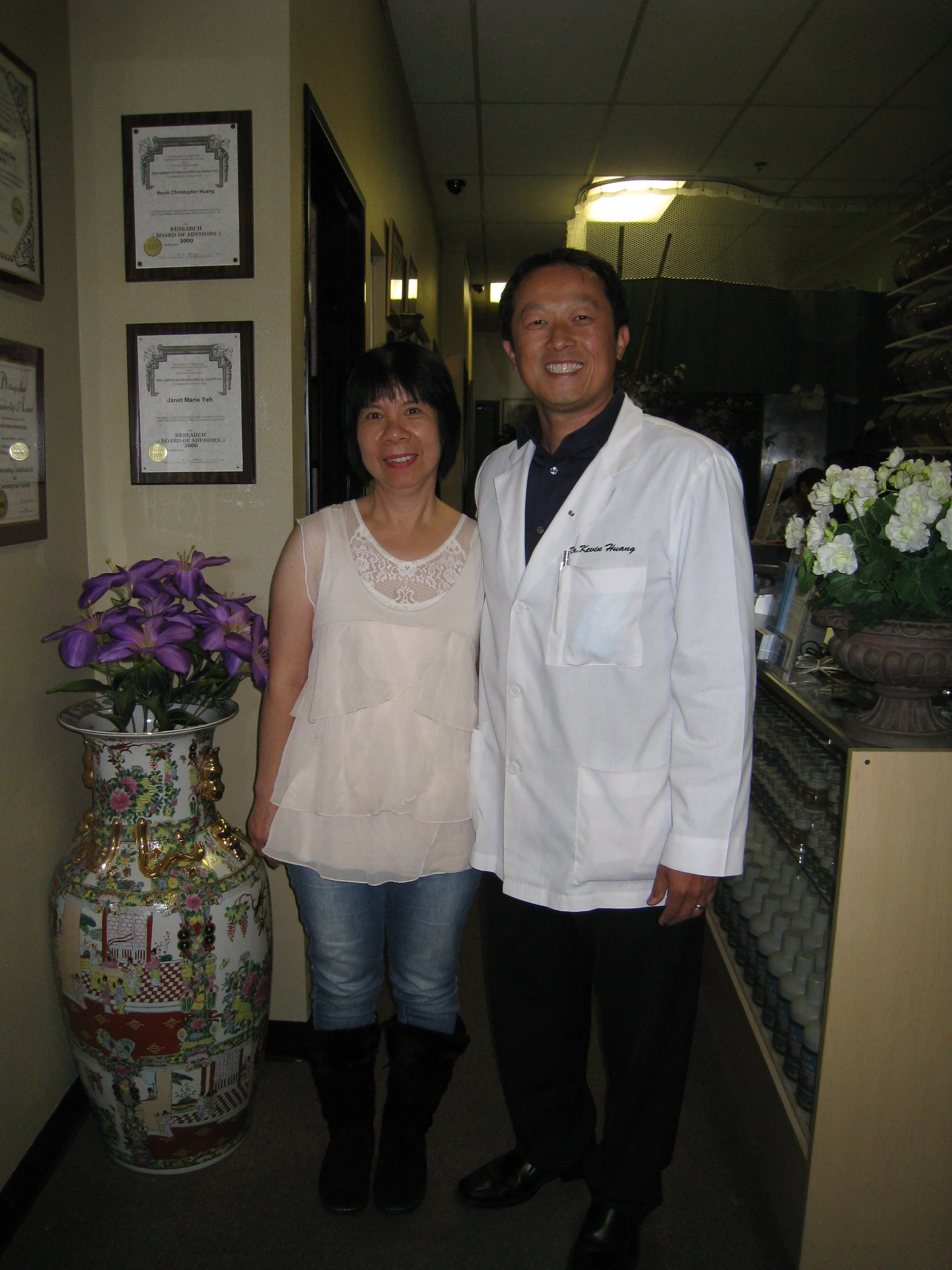 DR. HUANG IS A DOCTOR WHO COULD HELP PEOPLE IN SO MANY DIFFERENT HEALTH ISSUES
