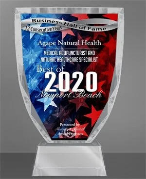 Agape Natural Health Receives 2020 Best of Newport Beach Award