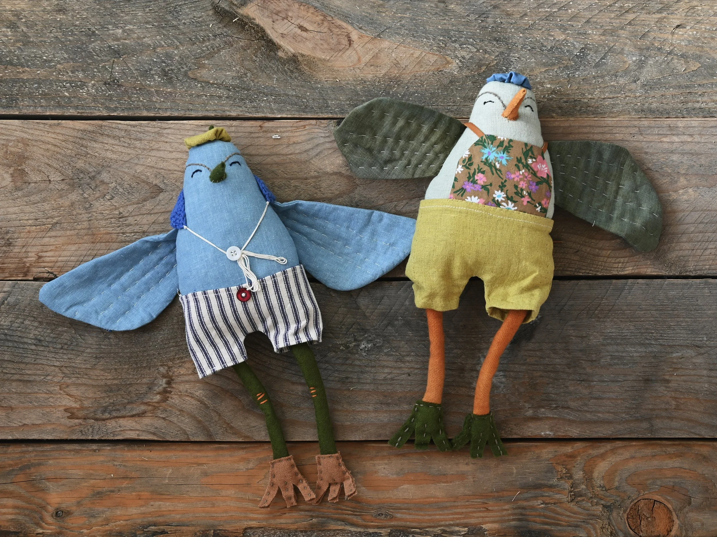 The Far Woods Bird Pattern