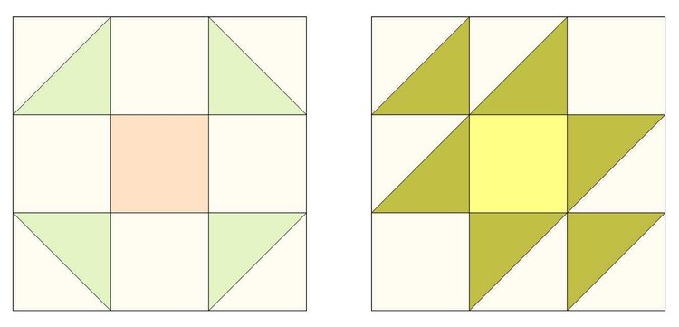 How to Make a Quilt Block and HST's from Scratch — Farm & Folk