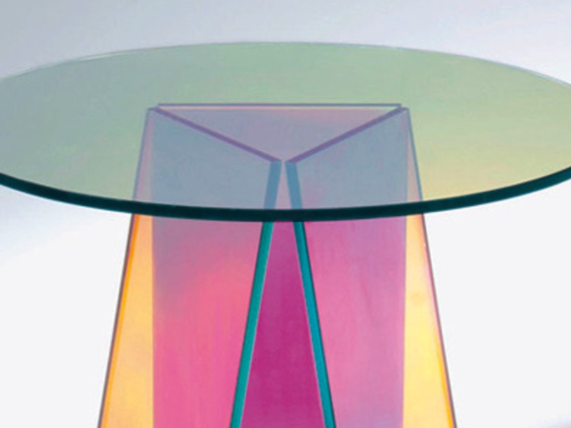 Shimmer Glas Italia Table - Milia Shop