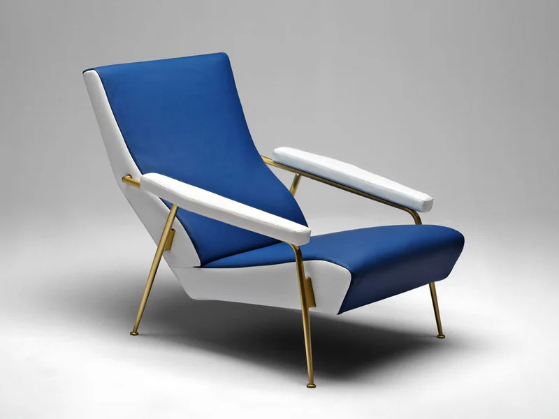 Molteni&C Gio Ponti D.153.1 Armchair Leather