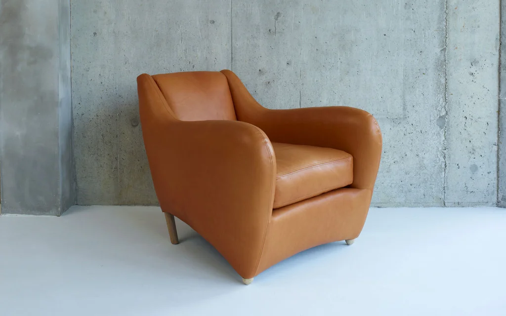 SCP Balzac Armchair & Footstool