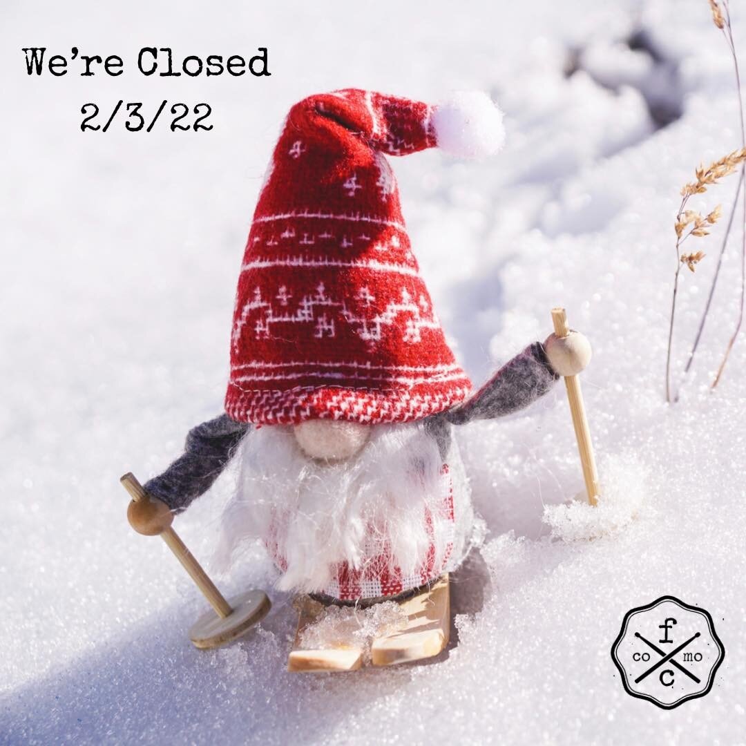 Fretboard will be closed on Thursday, February 3 for the safety of our staff and customers. 

Take care of yourselves, CoMo! ❄️
&bull;
&bull;
#fretboardcoffee #thedistrictcomo #columbiamo #discoverthedistrict