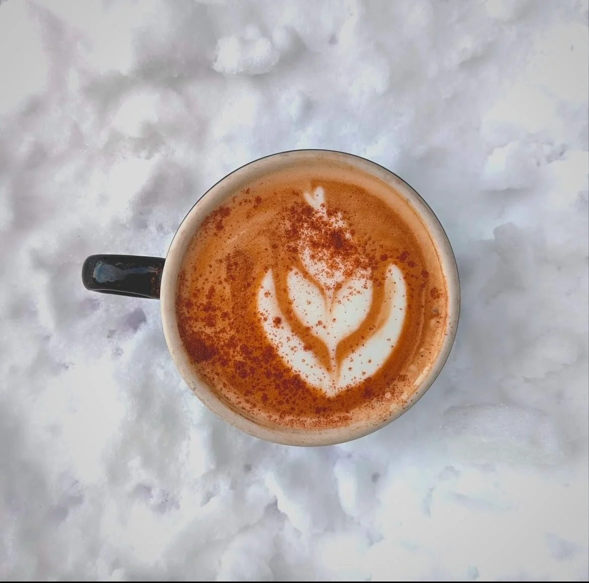 How&rsquo;s everyone braving the weather out there? I bet better with a warm latte from us ☕️☃️
