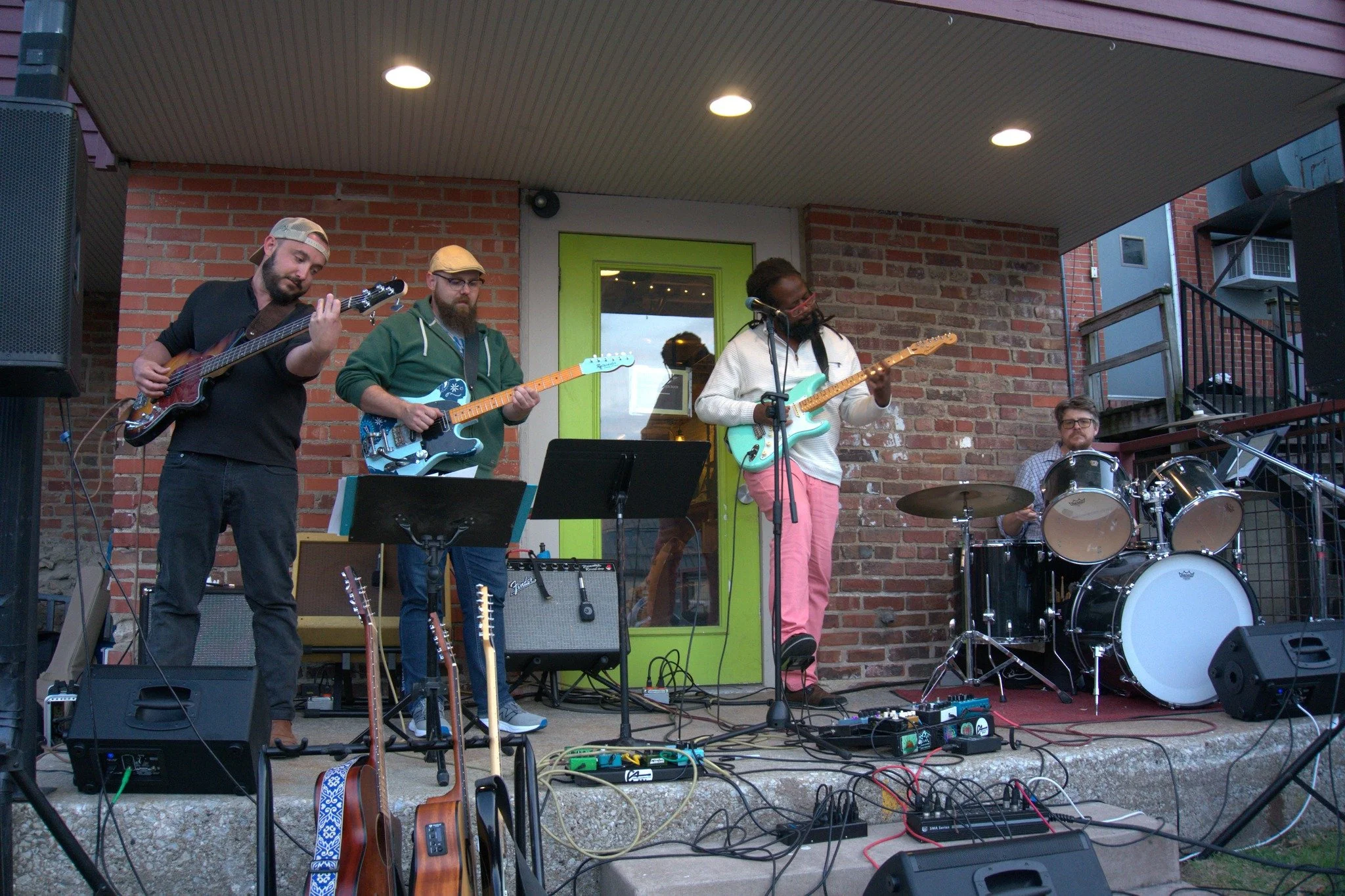 Do you want to play at Fretboard Coffee? We are booking this fall inside for our B-Side Stage and next spring for both The B Side and the courtyard! Use the link below to contact us!

https://www.fretboardcoffee.com/fretboard-live-music