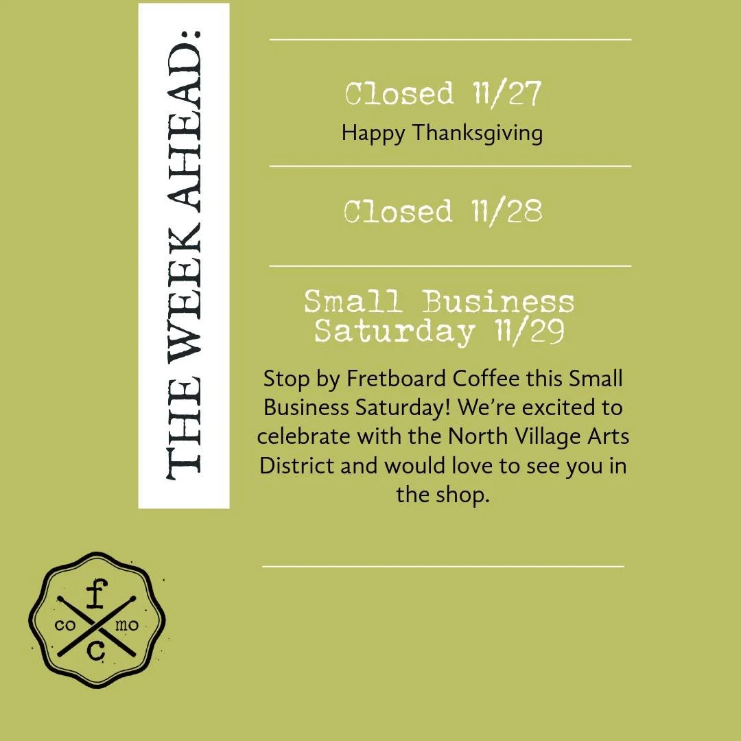 We know you&rsquo;ll miss us this week, so swing by before the holidays to stock up on your favorites!