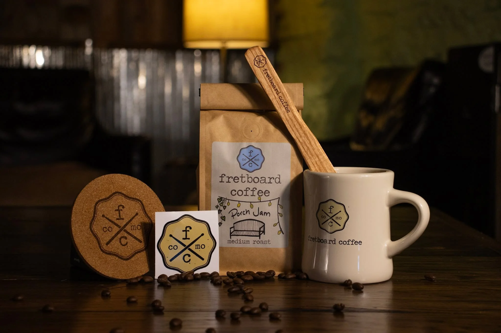 Get cozy for the season with our holiday coffee packs. Shop now at fretboardcoffee.com &mdash; link in bio!