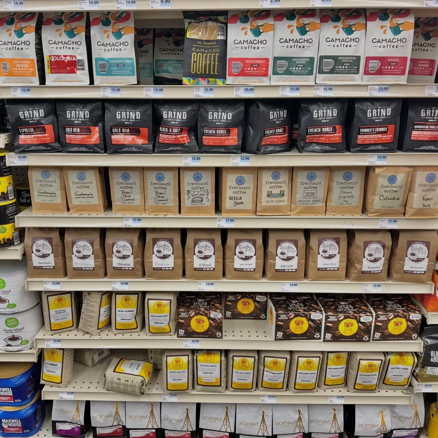 Grab our whole beans at Hy-Vee and Schnucks&mdash;fresh, easy, and ready to brew.