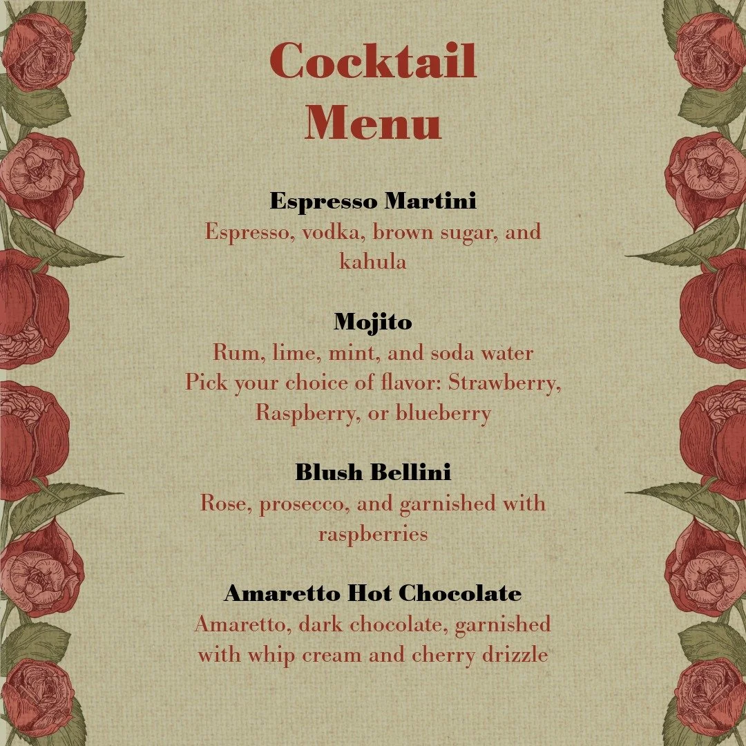 Cocktails on the menu from 6&ndash;9.
Join us for live music, a full coffee menu, and a small cocktail lineup. Easy drinks, good music, and a laid-back night at Fretboard.🎵