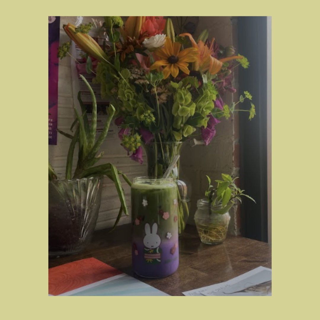 Warmer days call for iced matcha. Ube, vanilla, and plenty of house-made syrup options to keep it interesting.