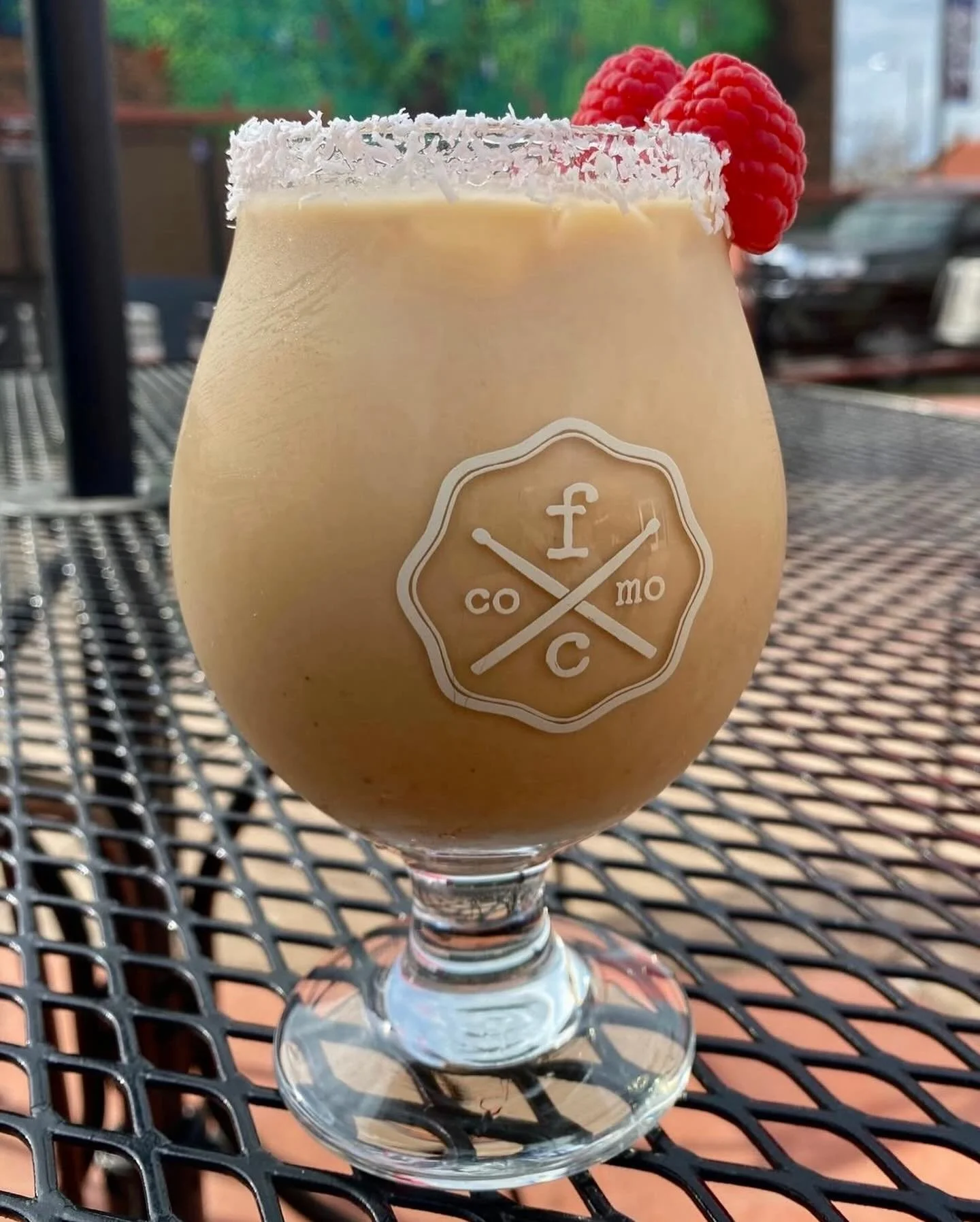 Raspberry Coconut Latte on the menu. Bright raspberry with smooth coconut. 🥥 🌺