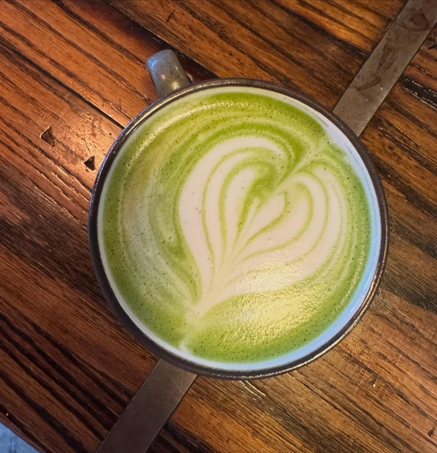 Spring is arriving&hellip; what better than a matcha to match 🍵