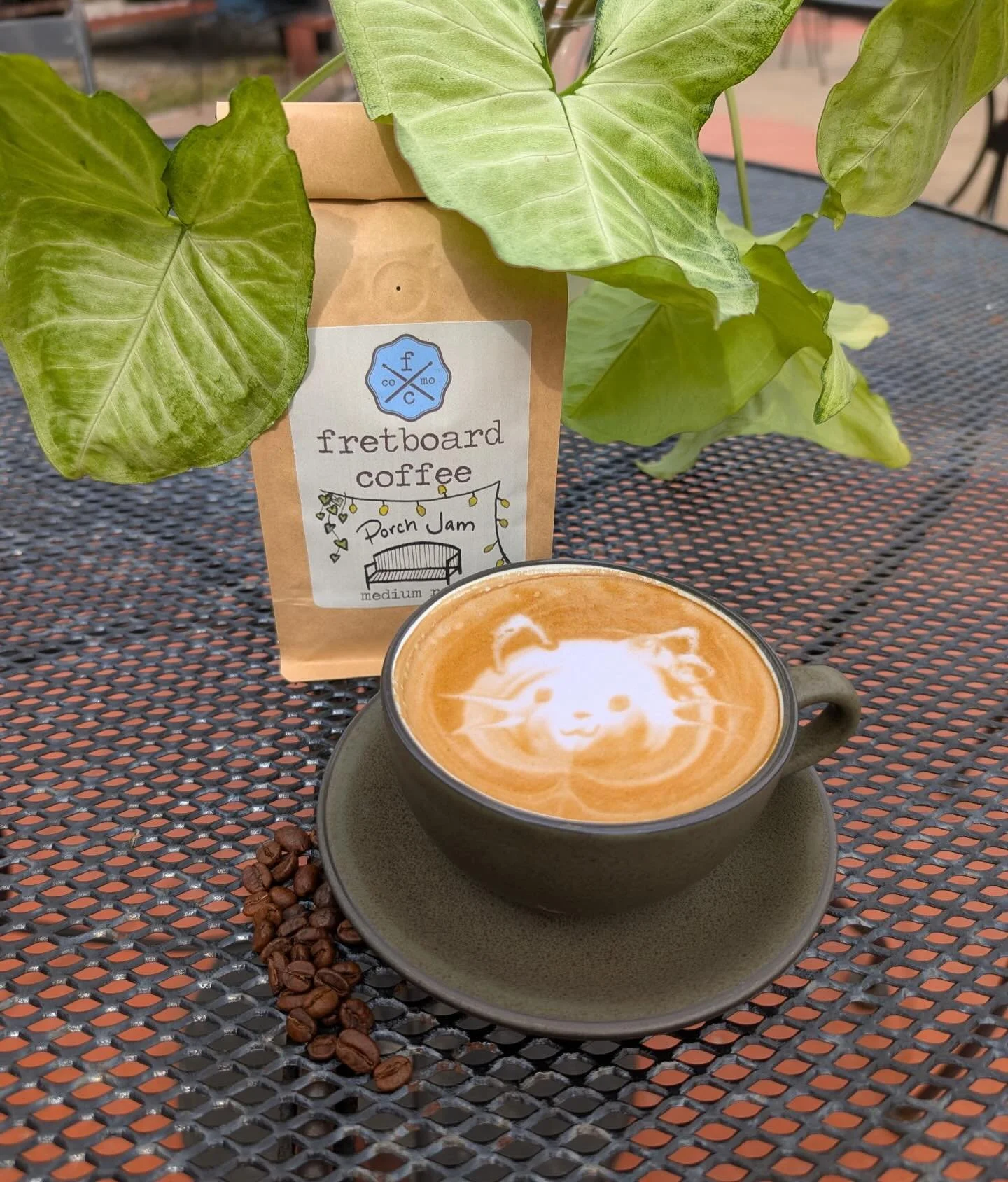 Fretboard is pet-friendly 🐾
Pups, cats, and all your furry friends are welcome to come hang on the patio ☕️