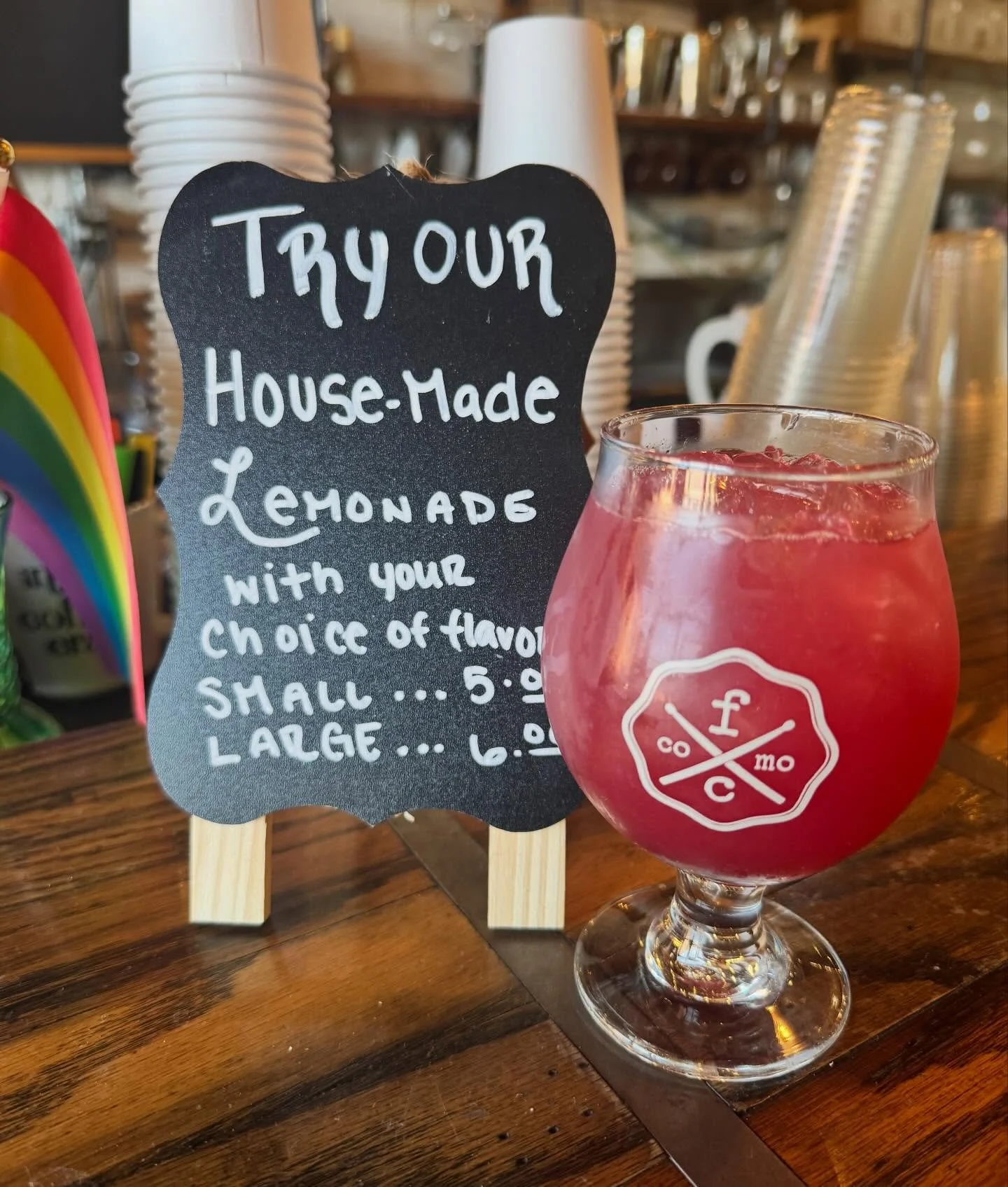 Our house-made lemonade is back for the season&mdash;perfect for this warm weather. Add any of our house-made syrups to make it your own. 🍋