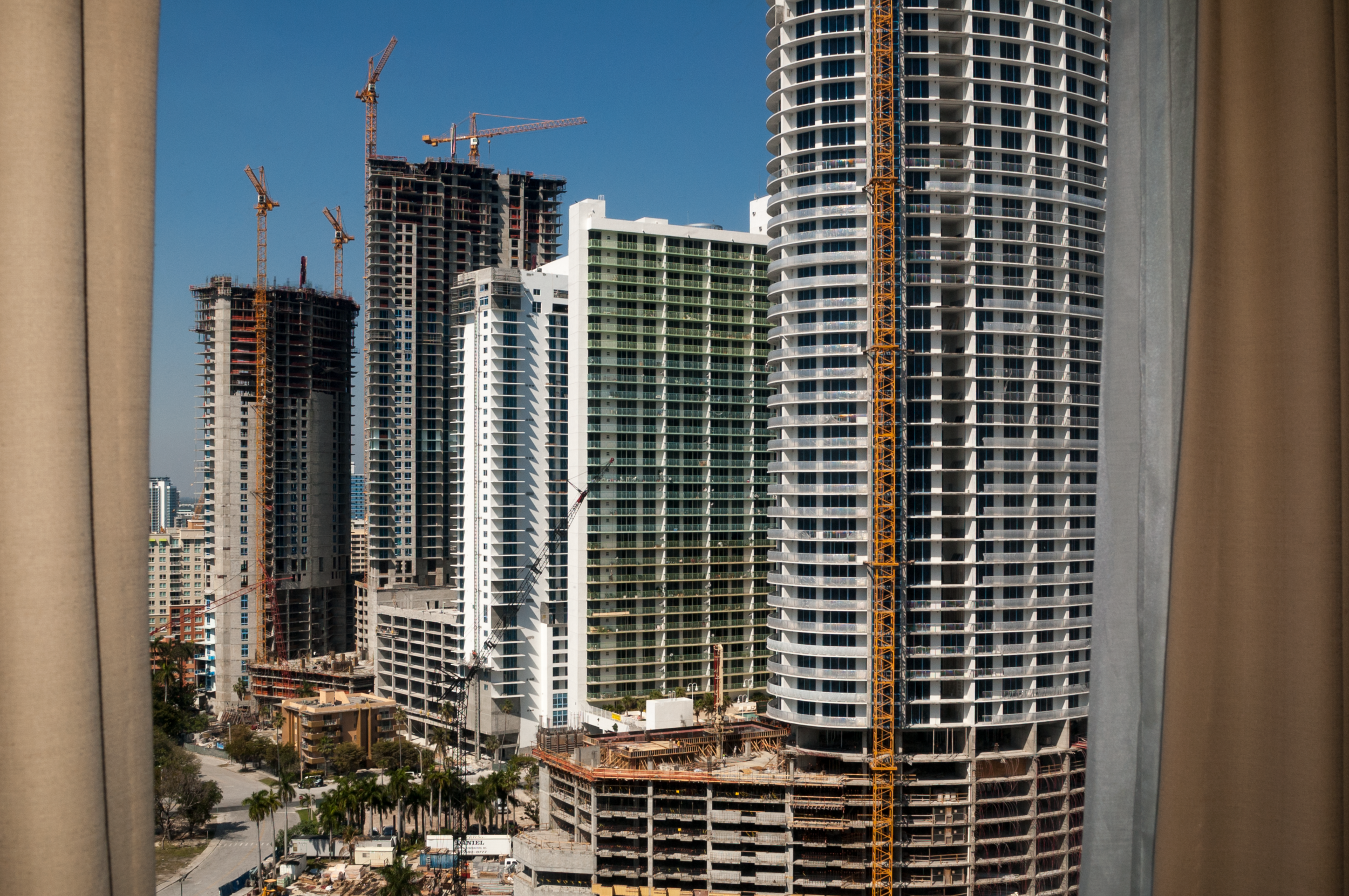  Hotel Room View, Miami, Florida, 2007 