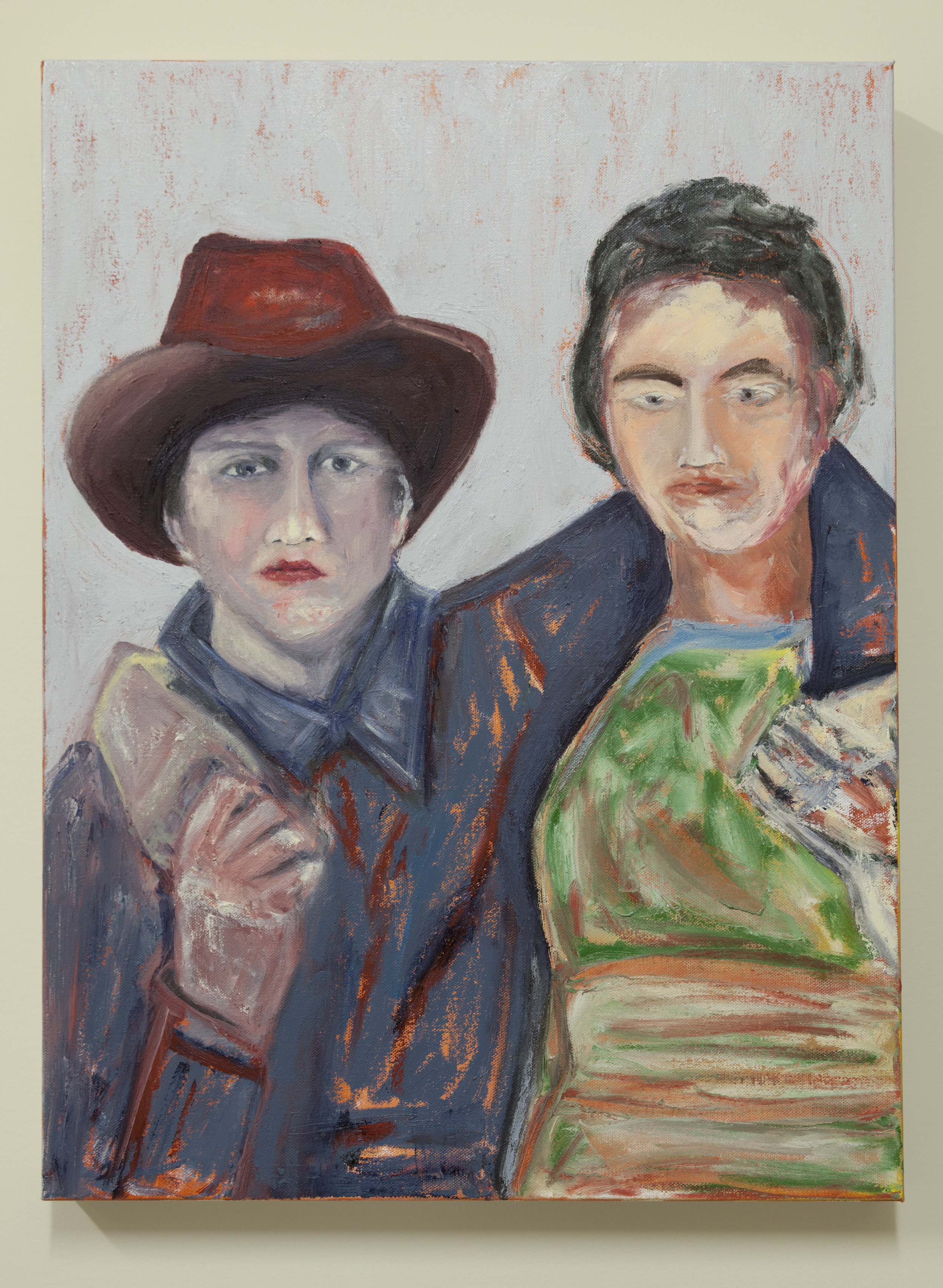   Herstory,  2017, oil on canvas, 18x24in 