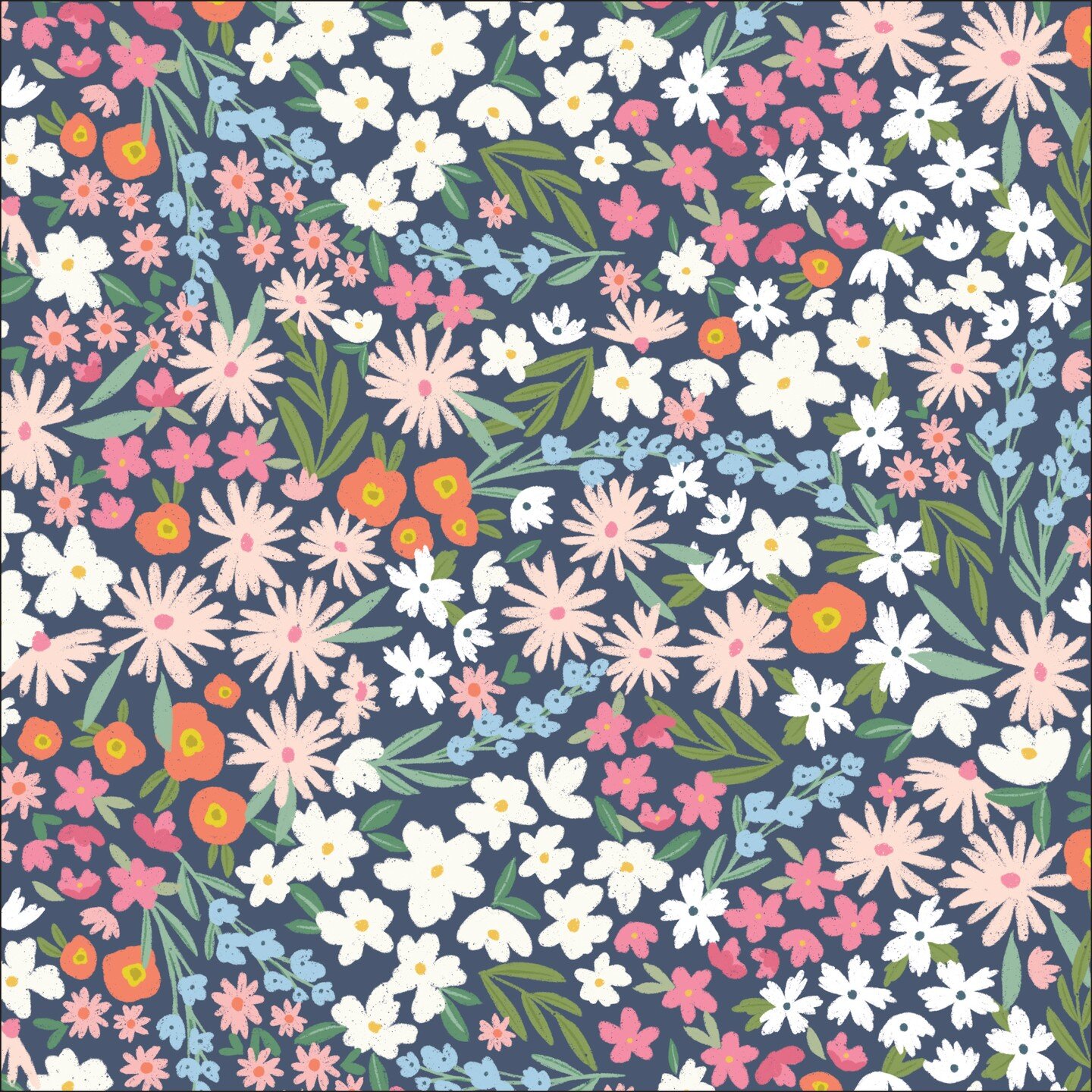A fairy floral pattern I created for a minted challenge maybe a year or so ago? But anyways... we're almost to the weekend! Hooray! I found out that we've been accepted into Midway Swiss Days this coming September- time to start prepping now?