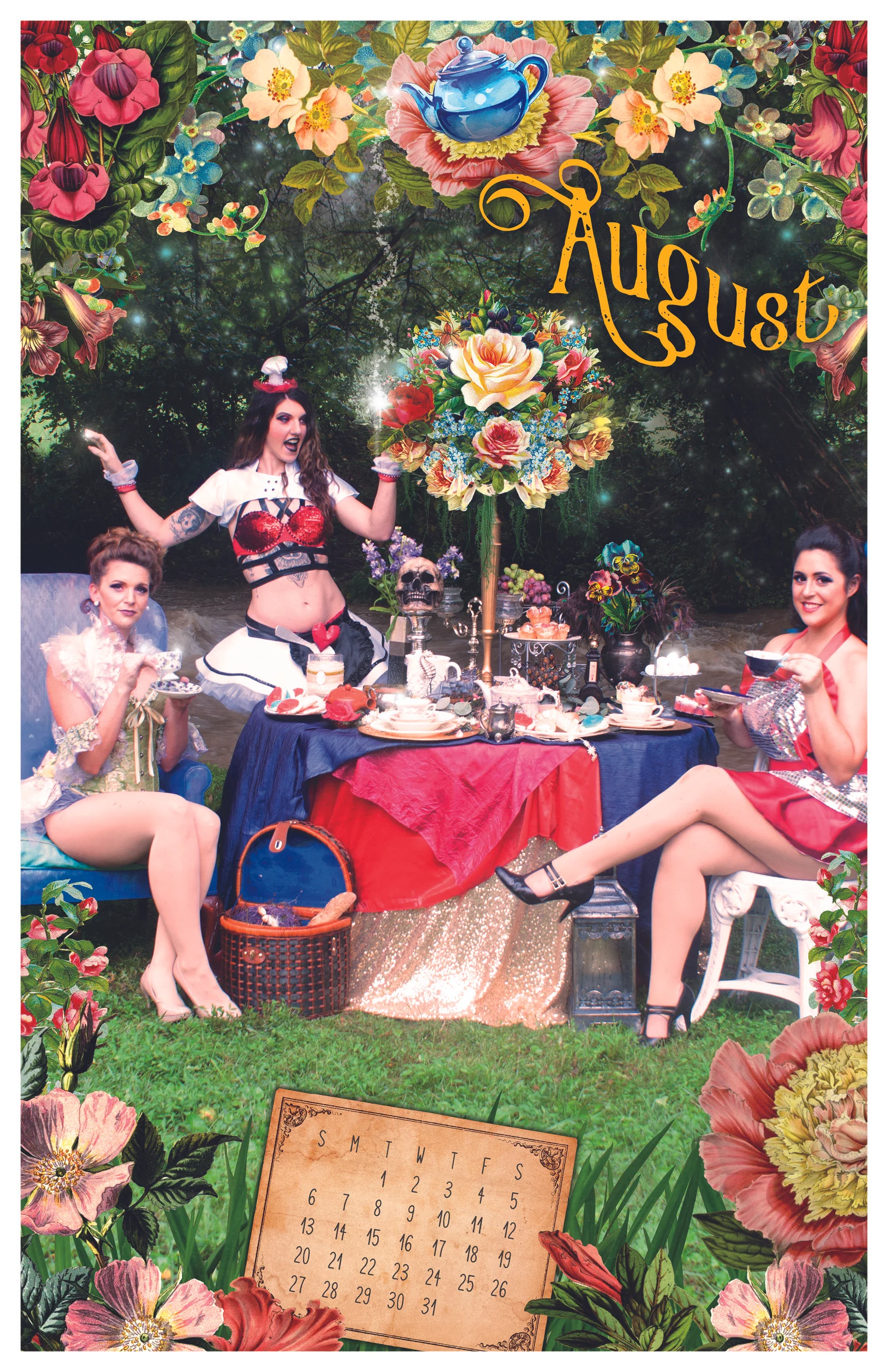 2017 Va Va Vixens Calendar