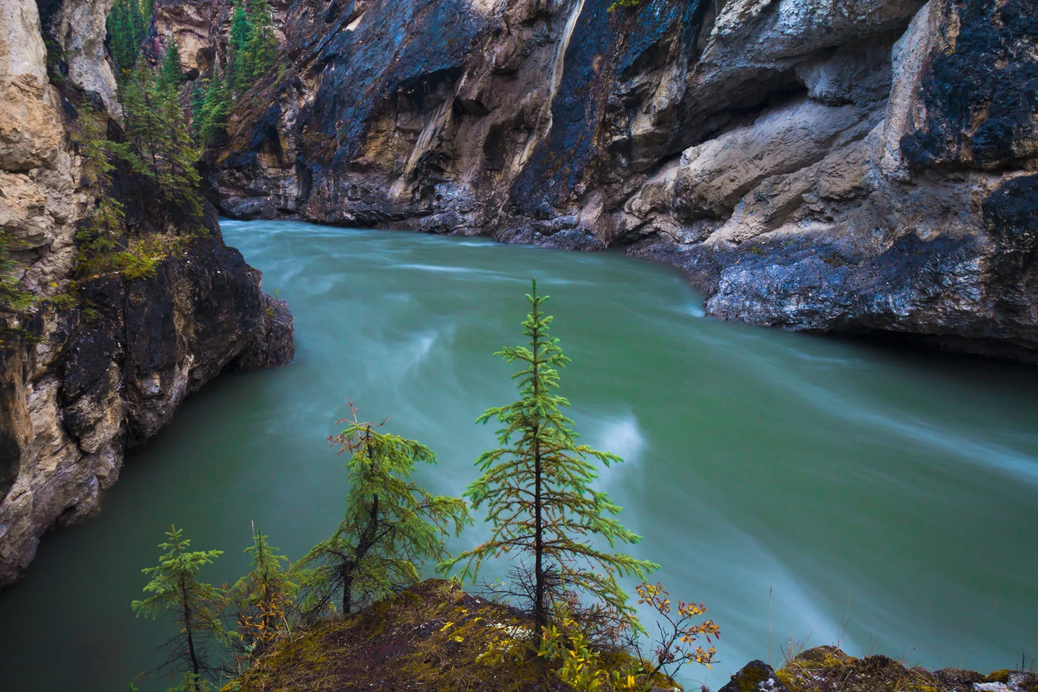 Lapie River Canyon, Yukon, Canada Buy Prints