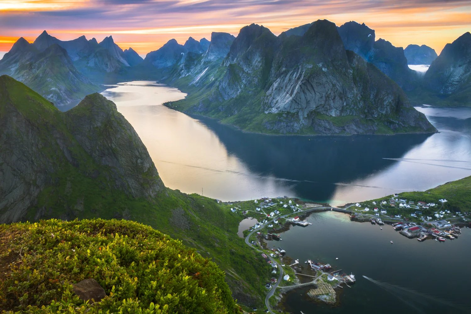 Kjerkfjorden, Lofoten Islands, Norway Buy Prints