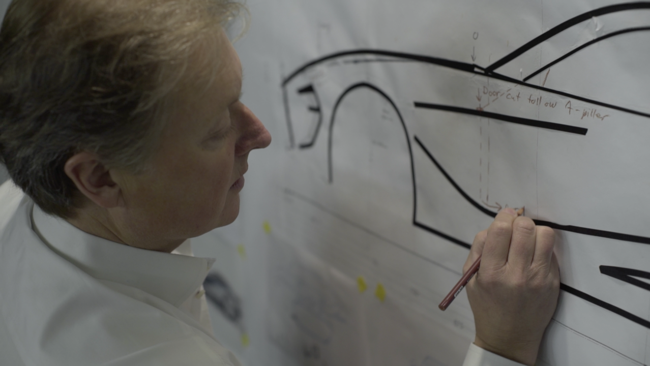 3. HENRIK FISKER TAPE DRAWING