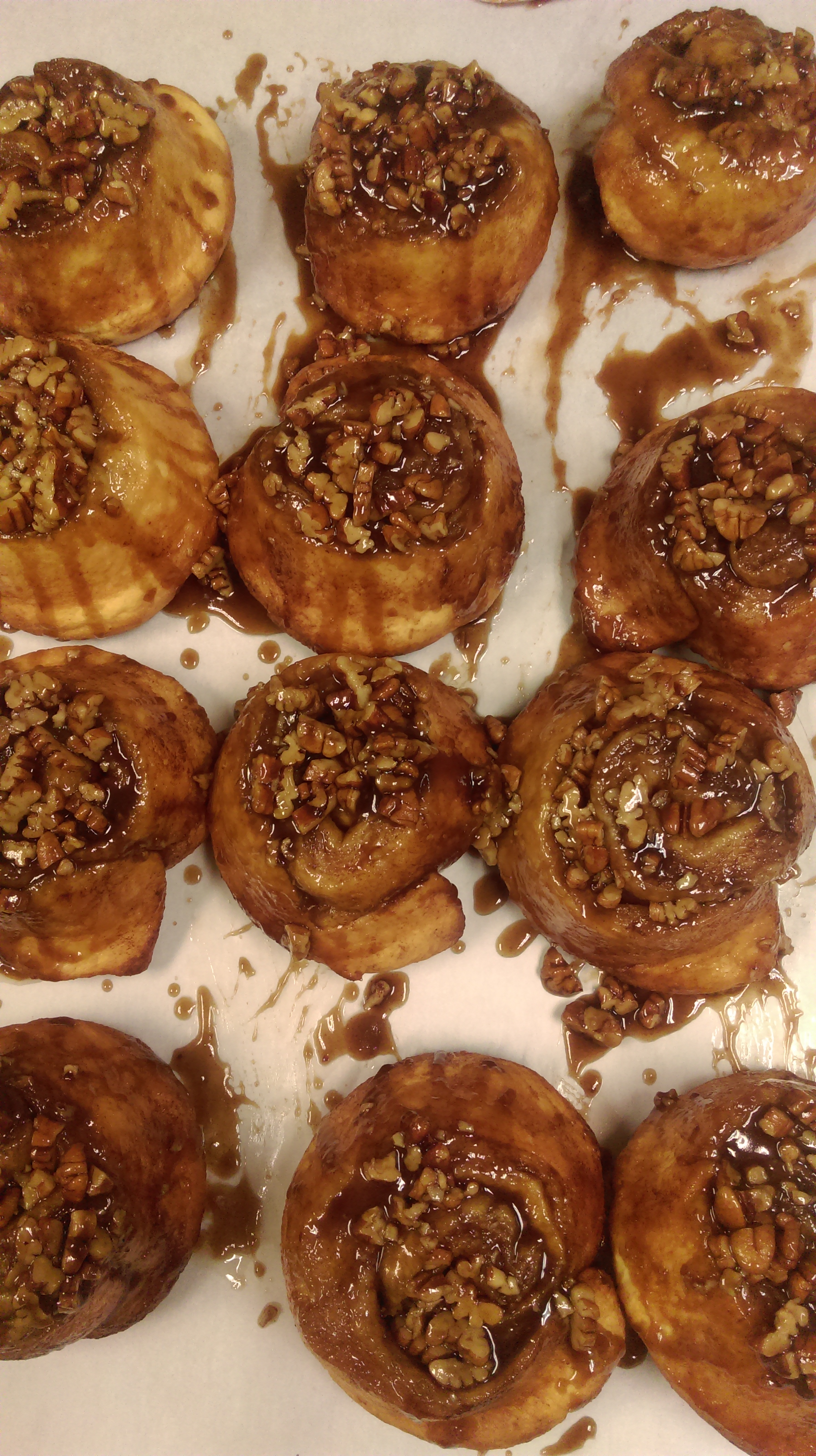 Pecan Cinnamon Sticky Rolls