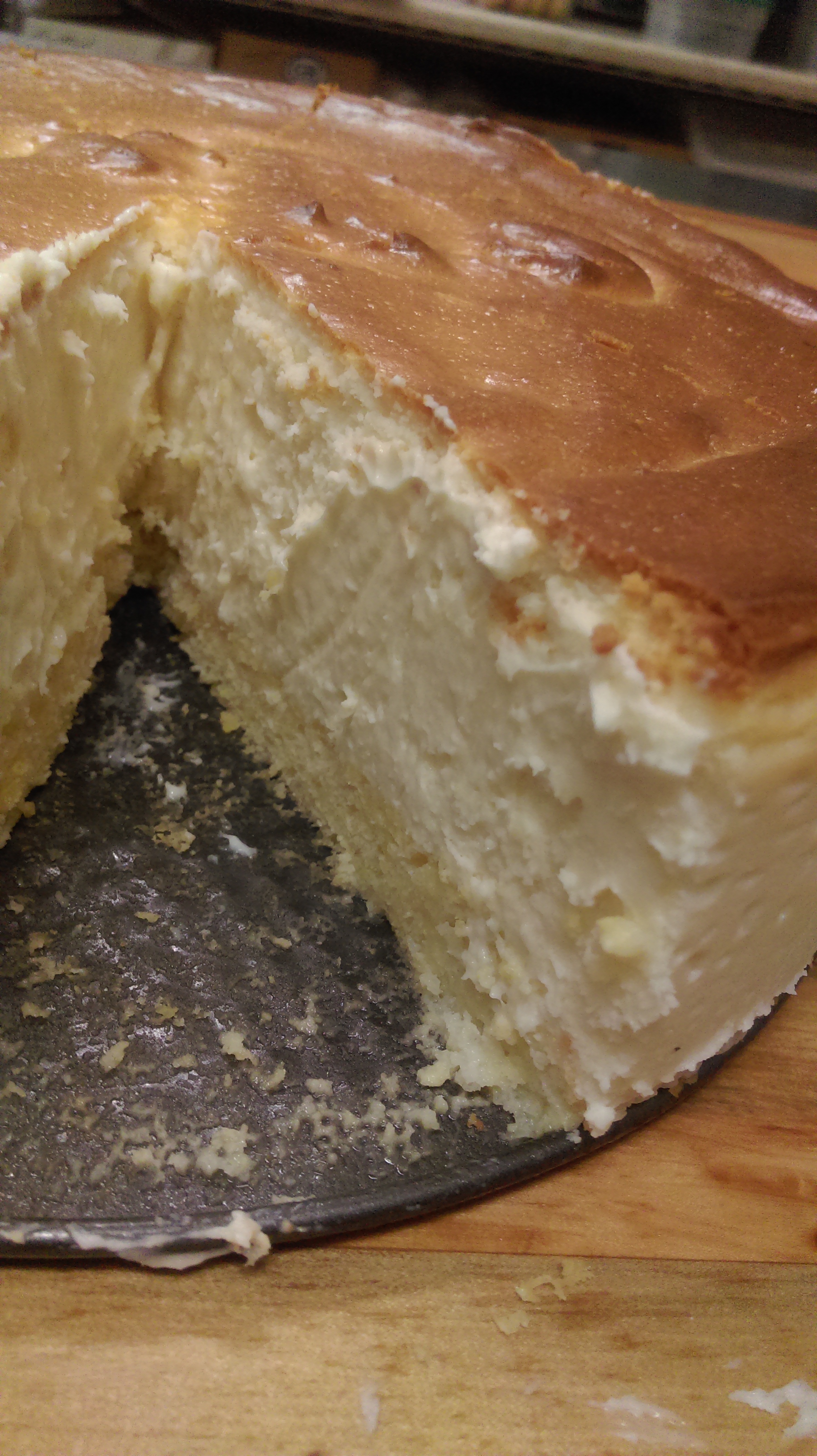 New York Cheesecake (cake crust)