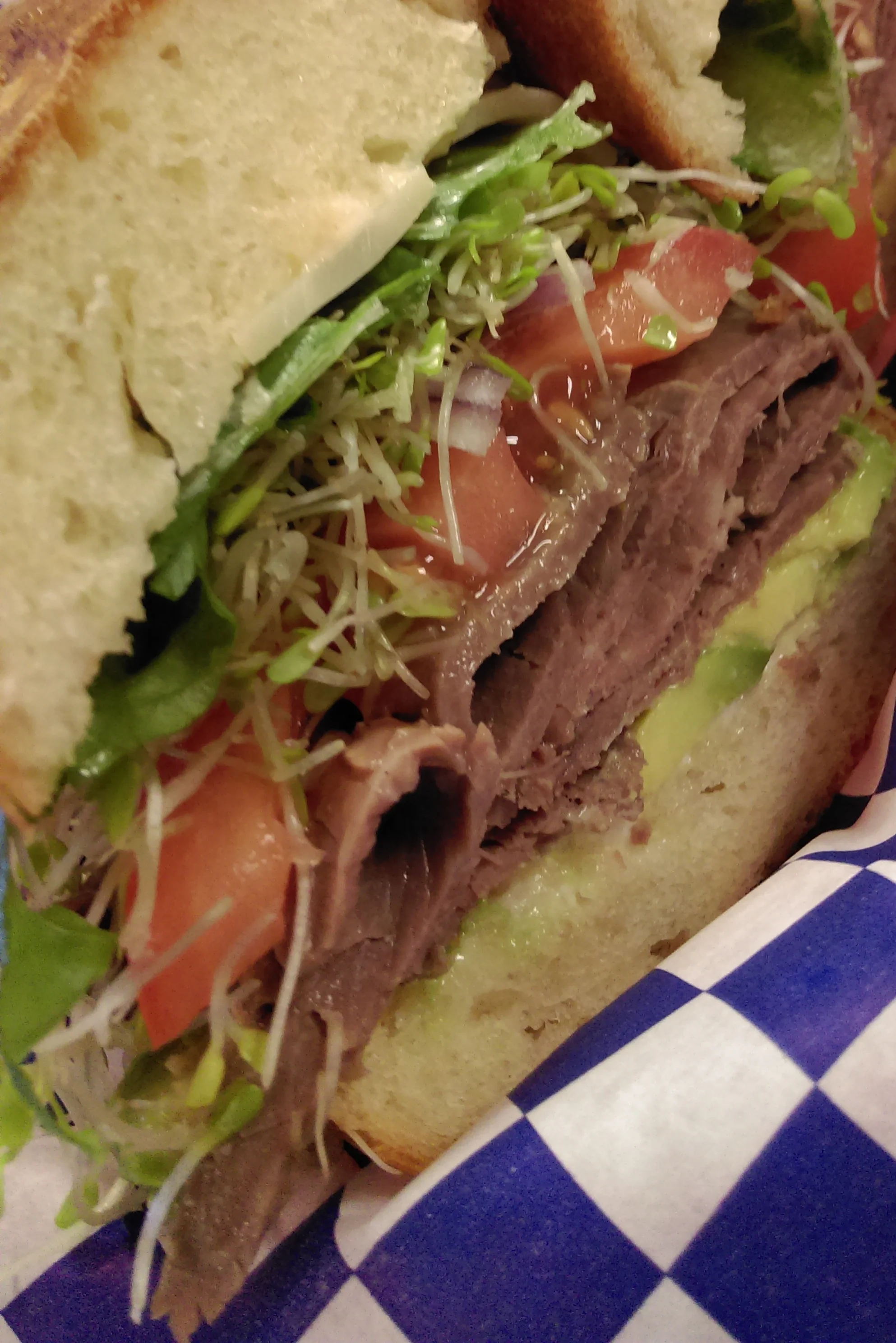 Roast Beef (in-house) or Roast Turkey or Ham