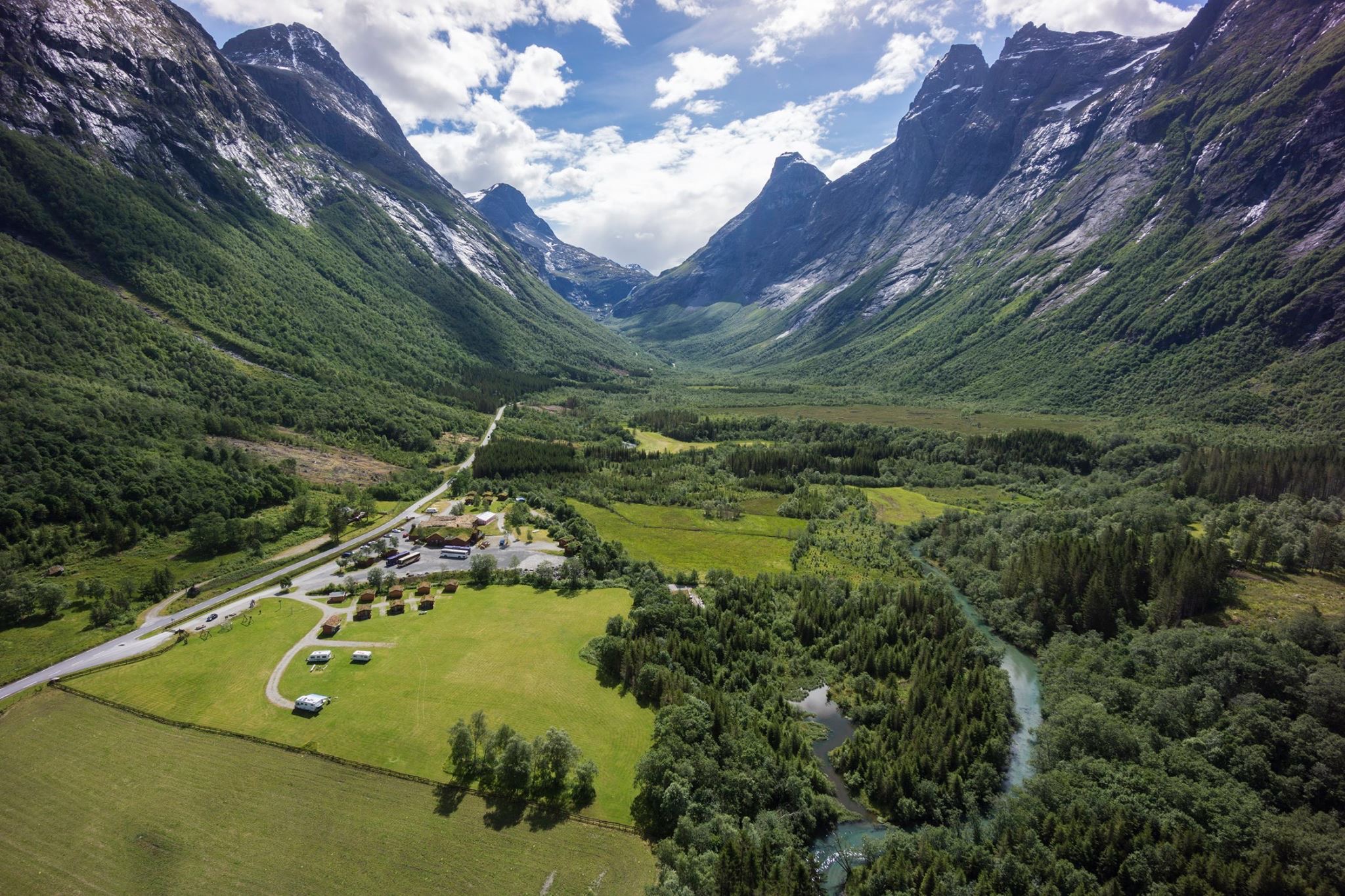 Start ved Trollstigen Gjestegård