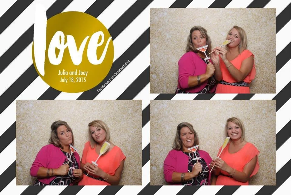Julia + Joey's Photo Booth