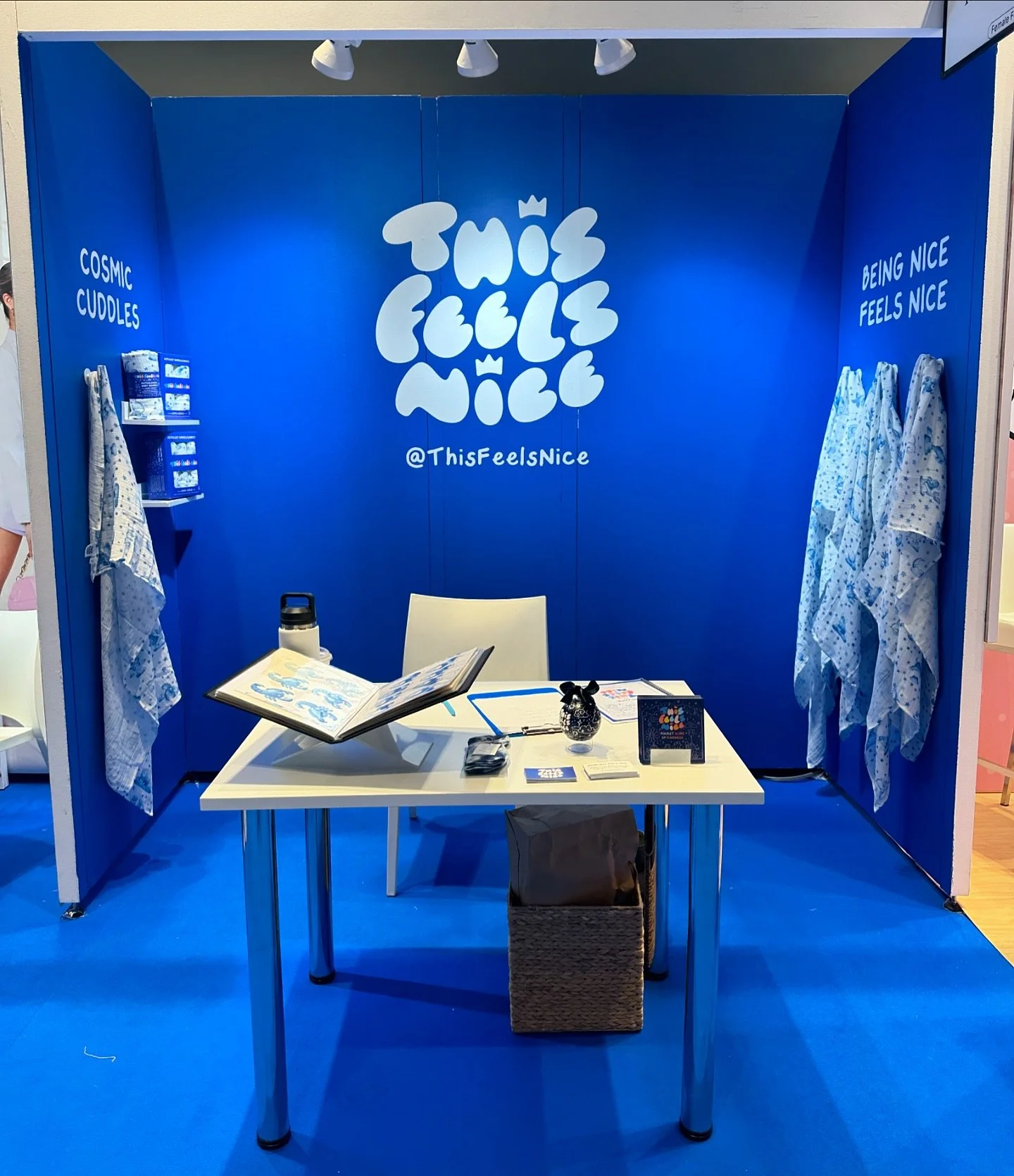 What. A. Week. π₯² we took a step towards our dreams by doing our very first tradeshow in NYC @ny_now with our #AstrologyBabySwaddleBlanket and our newest two and three packs! What a special week, learning, trying and growing. 
We were surrounded by