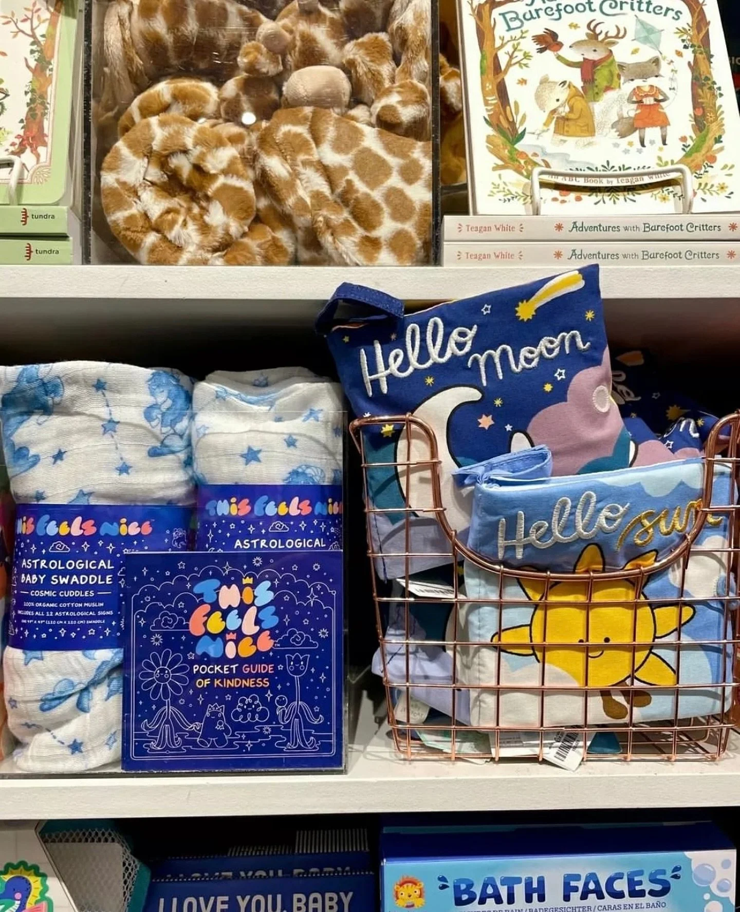 βοΈ Cosmic Cuddles have arrived in Brooklyn!! βοΈ Our Astrology Baby Swaddle is now available @anniesblueribbongeneralstore in Park Slope, Brooklyn! We’re so excited to be in this amazing store, surrounded by thoughtfully curated gifts, delights