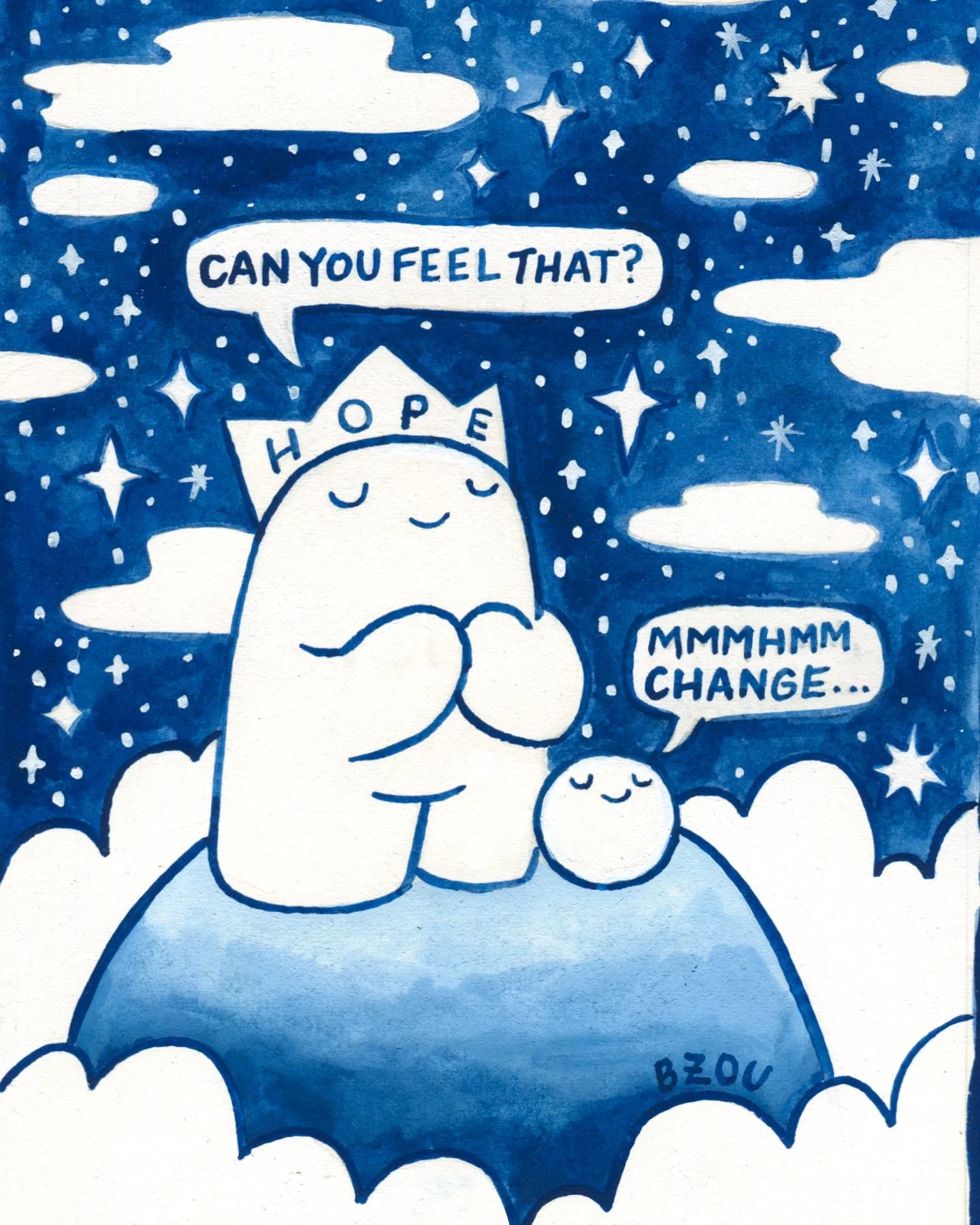 Tiny Hope and Lil Beb can feel it, can you? #ThisFeelsNice