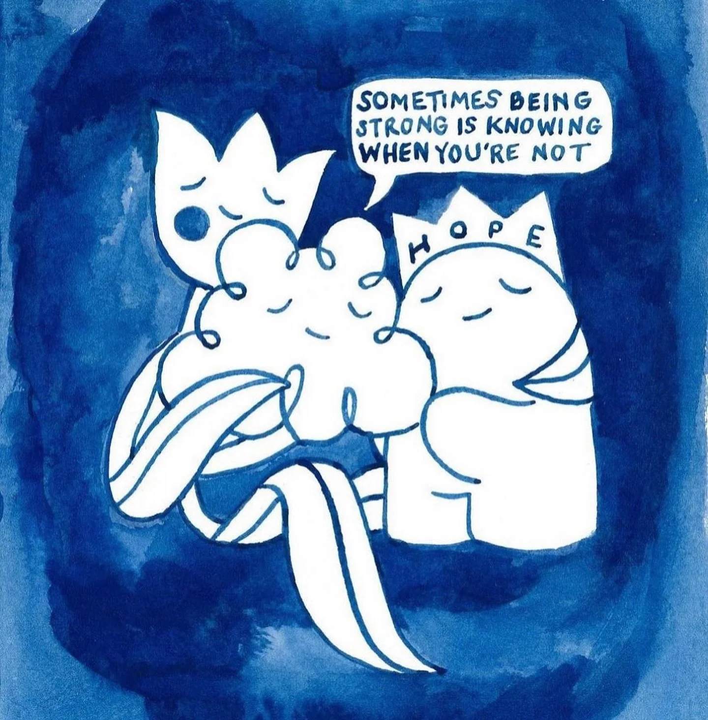 Creating space for all our feelings on #WorldMentalHealthDay. #ThisFeelsNice